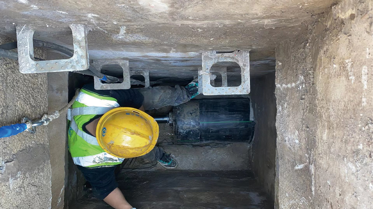 安龙HDPE短管内衬法